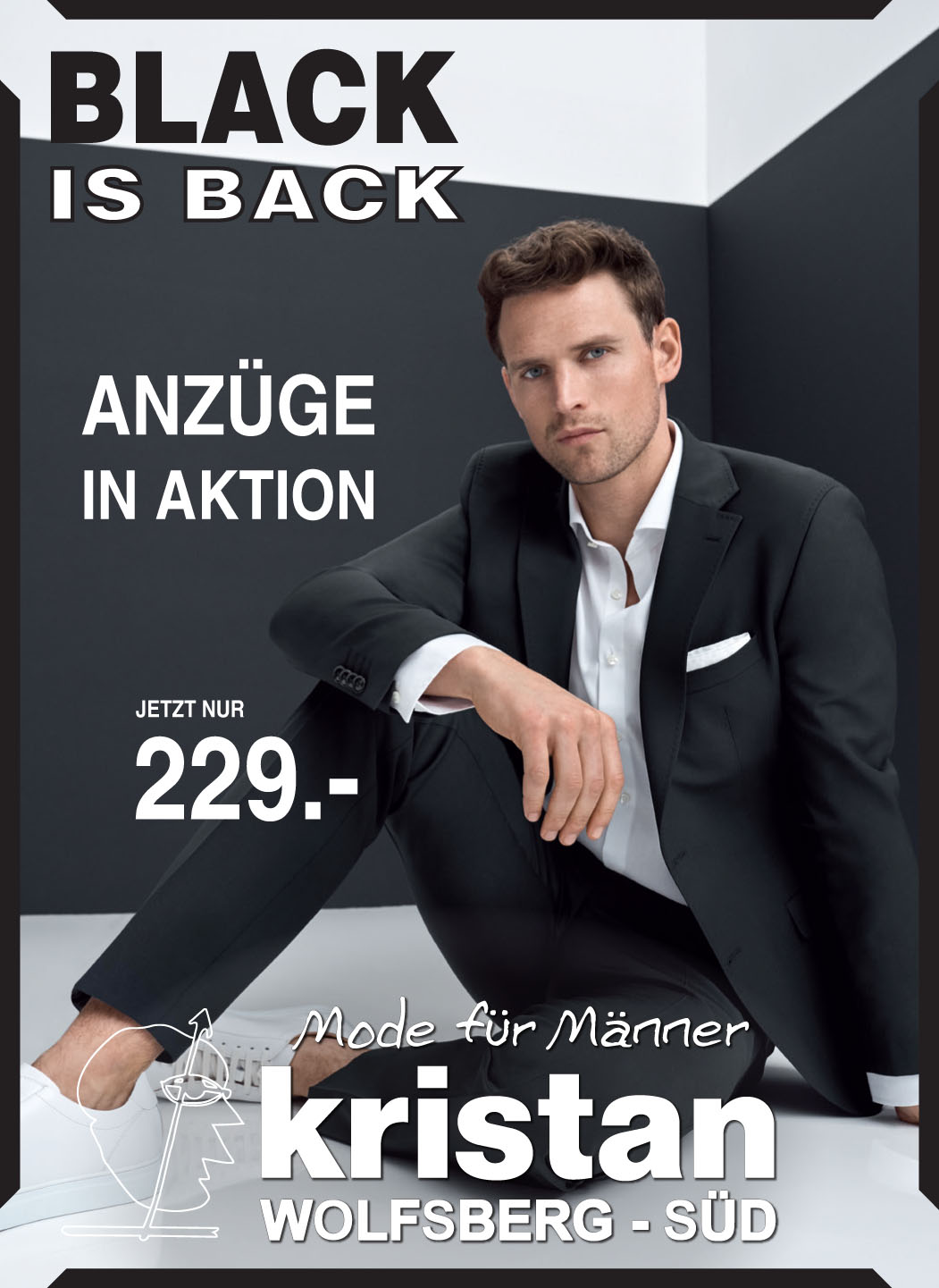 Inserat 89x122mm black 2019 end